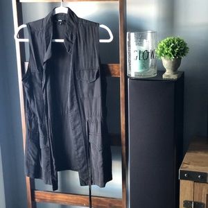 NWT Black Vest